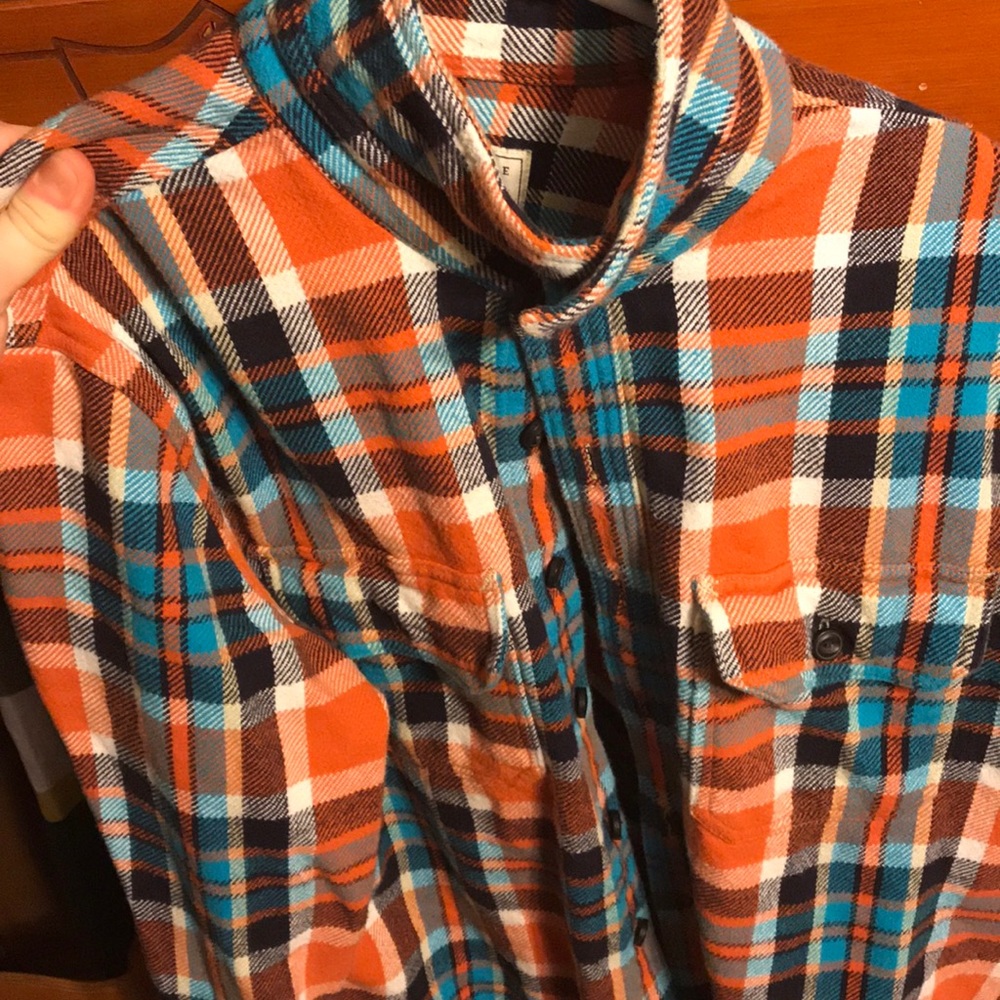 Large Button up American Eagle shirt.